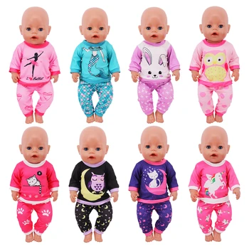 1 Комплект Кукольной Облекло, спално облекло, Аксесоари, Подходящи за 18-инчовата американската кукли за Момичета и 43 см, кукли за бебета, Облекло за Нашето Поколение, Играчка За Момичета, Подарък