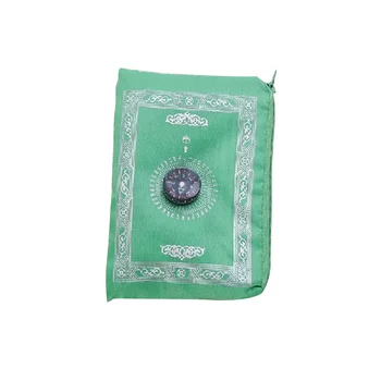 100x60 см Преносим Водоустойчив джоб на мюсюлманския молитвен мат с калъф от плат Оксфорд, одеало, молитвен мат