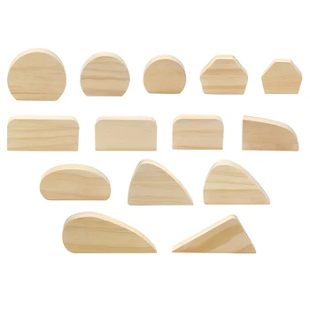 14 бр. форми за копчета керамични чаши, комплект инструменти за производство на дървени керамика, аксесоари за грънчарска глина за начинаещи