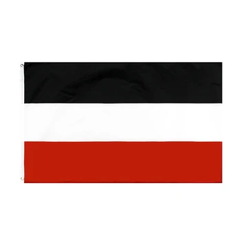 90x150 см, Черно, бяло, червено знаме на Германската империя Северна Швейцария