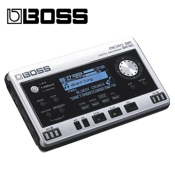 Boss Audio цифрово записващо устройство BOSS BR80 Micro Br-80 Metri Multi Track Silver, нов преносим запис