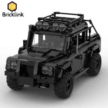 Bricklink Технически Камион MOC Land Роувърс Defender SVX Spectre Автомобил Creative Expert Набор от модели градивните елементи на Играчки, подаръци за деца