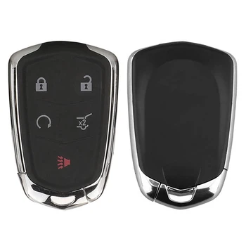 FCCID HYQ2EB Вторичен пазар Ключодържател Автоматично Управление на Cadillac XT5 Smart Remote Автомобилен Ключ С 433 Mhz 5 Бутони CN030002