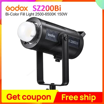 Godox SZ200 Bi SZ200Bi два цвята Заполняющий лампа 2500-6500K 150W LED за запис на видео във фото студио