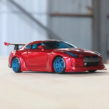 Maisto 1:24 Nissan GTR Tokyo Drift Модифицирана симулация модел на колата от сплав, за събиране на подаръци