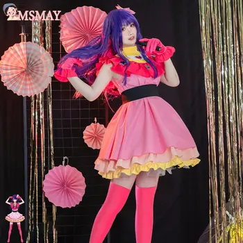MsMay аниме Oshi no Ko Hoshino Ai Cosplay костюм, женствена Рокля, перука, комплект дрехи, партията Хелоуин костюми за cosplay Hoshino Ai