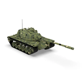 SSMODEL 48530 V1.7 1/48 Комплект модели от смола с 3D принтом US T110E5 Heavy Tank