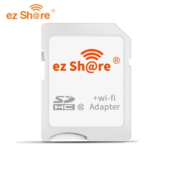Адаптер EZ Share SD Wifi Card за безжична комуникация Class10 за флаш карта памет Micro SDHC е на разположение за canon/nikon/sony DSLR