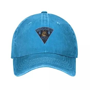 Бейзболна шапка за кучета Немска овчарка на полицията на щата Масачузетс, Маркови мъжки шапки, детски шапка, Дамска шапка, мъжки