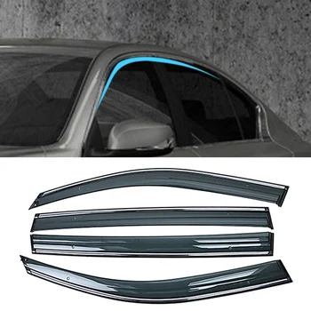За INFINITI Q50 Q50S V37 2013-2019 Прозореца на Колата Защита От Слънце И Дъжд Очила Щит Шатри Подслон Защитно покритие Покритие Рамка Стикер