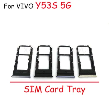 За VIVO Y53S Y72 5G Тава за sim-карти Притежател на Устройство за Четене на Карти Памет SD Слот Адаптор