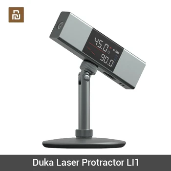 Лазерен линеен проектор DUKA ATuMan LI1, лазерни инструменти за измерване на ъгли, зареждане чрез USB, C, лазерно измерване за дома