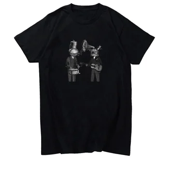 Лятна тениска за мъже Neutral Milk Hotel Indie Rock Harajuku графични тениски с къс Ръкав Градинска Мъжки дрехи