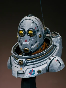 Неокрашенный комплект 1/12, бюст астронавти, фантазия войник, не включва антена, стик фигура от смола, миниатюрен гаражно комплект