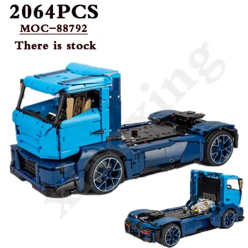 Нов Moc-88792 42083 Тип B Състезателен Камион Суперавтомобил Статичен 2064 БР за Момчета Монтаж на Строителни Блокове на Детски Играчки САМ Подарък За Рожден Ден