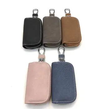 Нова корейска версия на квадратна чанта за ключовете от колата, изкуствена кожа, за жени и за мъже