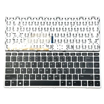 Новата клавиатура за лаптоп HP Probook 430 G5 440 G5 445 G5 серия US Black 9Z.NEESQ.001 NSK-XJ0SQ