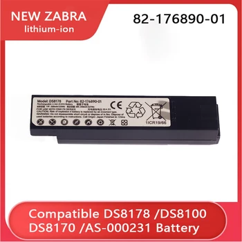 Нови оригинални сменяеми батерии за Zebra DS8178 DS8100 DS8170 AS-000231; 82-176890-01 71-176890-01 BTRY-DS81EAB0E-00