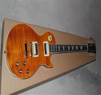 Продажба на едро на Слаш Appetite Натурална жълта експлозивна Китара СЛАШ signature Стандартна електрическа китара