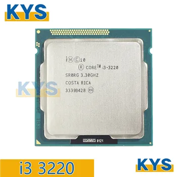 Процесор Core For i3 3220 двуядрен 3,3 Ghz LGA 1155 TDP 55 W 3 MB КЕШ-памет за настолен компютър с видео карта