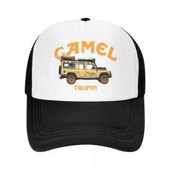 Пънк Унисекс Camel Trophy Defender 110 Шапка На Шофьор На Камион За Възрастни Регулируема Бейзболна Шапка Жени, Мъже Улични Бейзболни Шапки Възстановяване На Предишното Положение