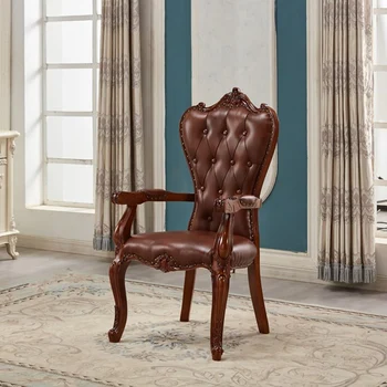 Релаксиращи скандинавските трапезни столове за всекидневна, модерни домашни единични трапезни столове, Разкошна дизайнерска италианска мека мебел Sillas, HY