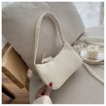 Ретро Обикновена чанта-тоутеры 2023, Нови дамски модни чанти, чанта през рамо от изкуствена кожа, ежедневни дамски чанта през рамо