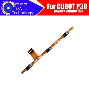Страничният бутон CUBOT P30 Гъвкав Кабел, 100% Оригинална Бутона на Захранването е + Регулиране силата на звука Гъвкав кабел спк стартира строителни-Тел аксесоари за ремонт на flex кабел за P30