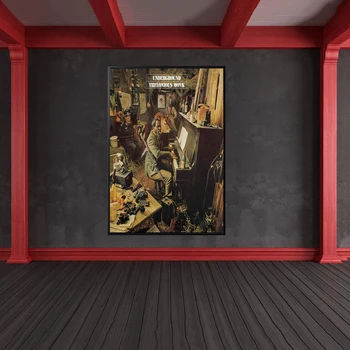Телониус Монк, Андеграундный музикален плакат с капак албум на певицата, музикална звезда, платно, фотоискусство, плакат с принтом (без рамка)
