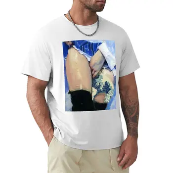 Тениска Hokusai с класически изкуство, спортна риза, ризи за котки, мъжки високи тениски