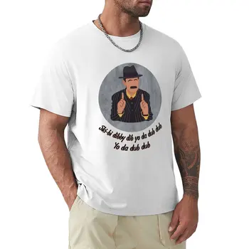 Тениска Scatman Джон козметична дрехи, Къса тениска, тениски с графичен дизайн, тениски с къс ръкав, мъжки ризи