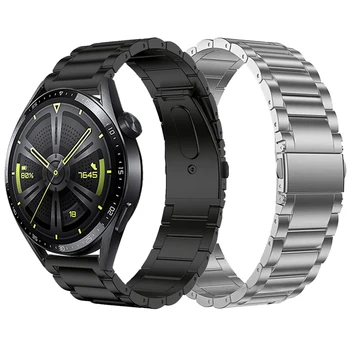 Титан метална каишка за HUAWEI WATCH GT 3 46 мм 42 мм, каишка за часовник HONOR Magic Watch2 GS Pro ES, каишка за часовници, аксесоари за гривна