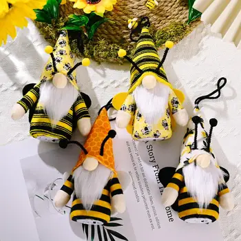 Фестивал На Пчелите Висулка Мода Модел Пчелите Ярък Цвят Фестивал На Медоносни Пчели Безлични Кукла Джудже Стоки За Дома