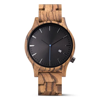 Часовници NADIA DEER мъжки дървени ръчен часовник луксозна марка мъжки часовници с автоматично дата в кутия за подарък Коледен подарък за Него OEM Едро