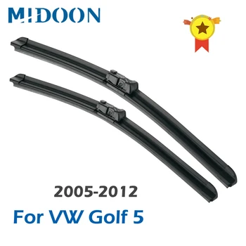 Четки на предните чистачки MIDOON RHD LHD за VW Golf 5 6 2005 - 2012 Предното стъкло 24 