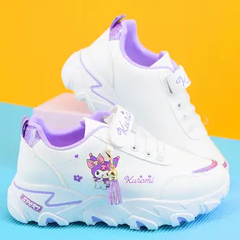 Sanrio/туристически обувки Hello Kitty за момичета и момчета, Kuromi 2023, Пролетно-лятна детски Обувки за Тенис на маса, Ежедневни Обувки с Анимационни герои, Маратонки Y2K