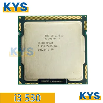 Процесор Intel I3 530 и Core I3-530 CPU/ 2.93ghz/ LGA1156/4 Мв/Поддръжка на двуядрен процесор за дънни платки H55